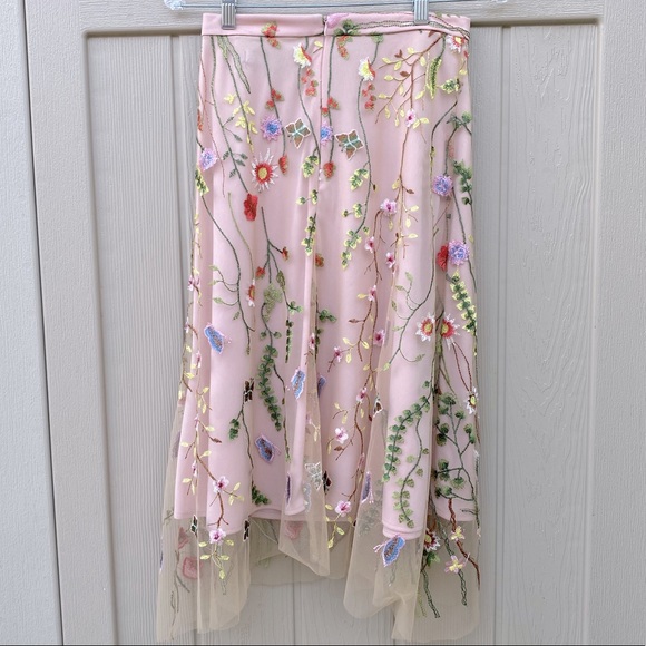 Anthropologie x Eva Franco Waverly Garden Embroidered Skirt - Picture 5 of 11